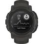Смарт-часы Instinct 2 Standard Edition Graphite, РАЗМЕР КОРПУСА: 45 мм, SOLAR (Версии с линзами для зарядки от солнечной батареи собирают солнечную энергию и продлевают срок службы батареи.): Нет, ВЕРСИЯ: Standard, ЦВЕТ: Graphite, изображение 2
