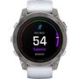 Смарт-часы Epix Pro (Gen 2) Sapphire Edition | 47 mm Titanium/Whitestone, ЦВЕТ: Titanium/Whitestone, РАЗМЕР КОРПУСА: 47 мм, ВЕРСИЯ: Pro | Sapphire, изображение 2