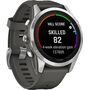 Смарт-часы Fēnix 7S Pro Solar Edition Silver/Graphite, РАЗМЕР КОРПУСА: 42 мм, ВЕРСИЯ: Pro | Solar, ЦВЕТ: Silver/Graphite, изображение 3