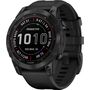 Смарт-часы Fēnix 7 Sapphire Solar Edition Black DLC Titanium with Black, РАЗМЕР КОРПУСА: 47 мм, ВЕРСИЯ: Sapphire Solar, ЦВЕТ: Black DLC Titanium/Black