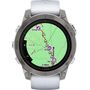 Смарт-часы Epix Pro (Gen 2) Sapphire Edition | 47 mm Titanium/Whitestone, ЦВЕТ: Titanium/Whitestone, РАЗМЕР КОРПУСА: 47 мм, ВЕРСИЯ: Pro | Sapphire, изображение 4