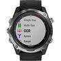 Смарт-часы Descent Mk2 Stainless Steel/Black, РАЗМЕР КОРПУСА: 52 мм, ДАТЧИК DESCENT™ (Можно осуществлять мониторинг давления воздуха): Нет, ЦВЕТ: Stainless Steel/Black, изображение 2