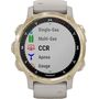Смарт-часы Descent Mk2S Light Gold/Light Sand, РАЗМЕР КОРПУСА: 43 мм, ДАТЧИК DESCENT™ (Можно осуществлять мониторинг давления воздуха): Нет, ЦВЕТ: Light Gold/Light Sand, изображение 2