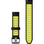 Ремешок сменный Quick Release 18 мм - Black/Amp Yellow, МАТЕРИАЛ РЕМЕШКА: Силикон, ЦВЕТ: Black/Amp Yellow, изображение 2