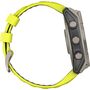 Смарт-часы Fēnix 8 Solar 51 mm Yellow/Graphite Silicone, РАЗМЕР КОРПУСА: 51 мм, ВЕРСИЯ: Solar, ЦВЕТ: Yellow/Graphite, изображение 4