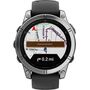 Смарт-часы Fēnix E 47 mm Stainless Steel/Black, РАЗМЕР КОРПУСА: 47 мм, ВЕРСИЯ: Fēnix E, ЦВЕТ: Stainless Steel/Black, изображение 2