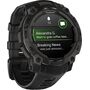 Смарт-часы Instinct 3 Amoled 45 mm Black with Black Band, РАЗМЕР КОРПУСА: 45 мм, ВЕРСИЯ: Instinct 3 Amoled, ЦВЕТ: Black, изображение 3
