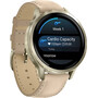 Смарт-часы Garmin Venu 4 - 41 mm Lunar Gold/Light Sand Leather, РАЗМЕР КОРПУСА: 41 мм, ЦВЕТ: Lunar Gold/Light Sand Leather , изображение 3